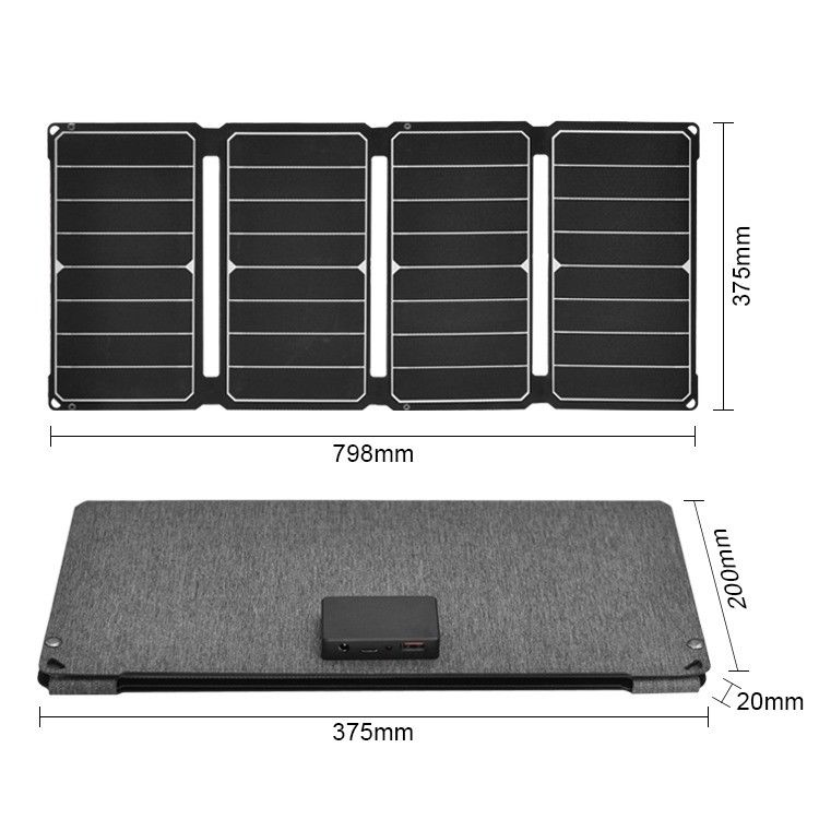 18V 50W pannello solare monocristallino per telefono cellulare