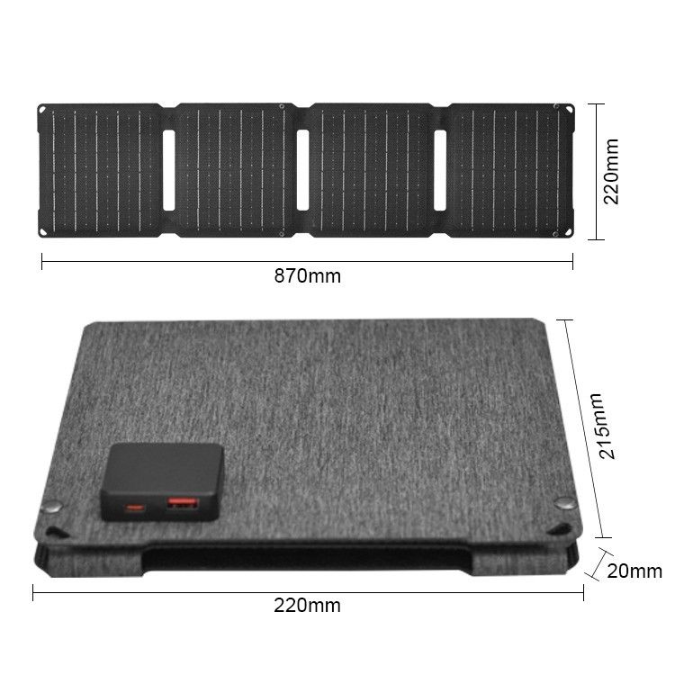 30W 12V pannello solare pieghevole Il tuo strumento essenziale per la ricarica del cellulare portatile