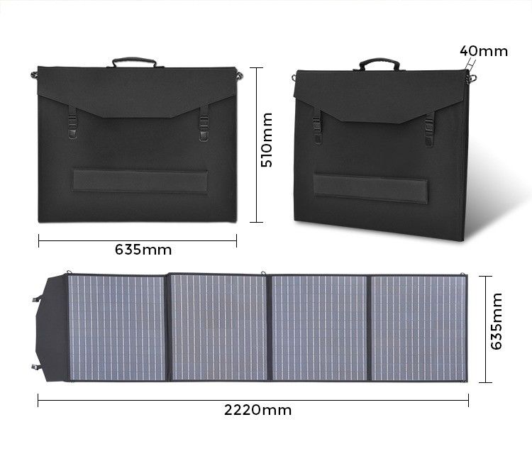 156.75mmx156.75mm MONO Solar Cell 200w Copertura per la ricarica della batteria di auto e bicicletta EV