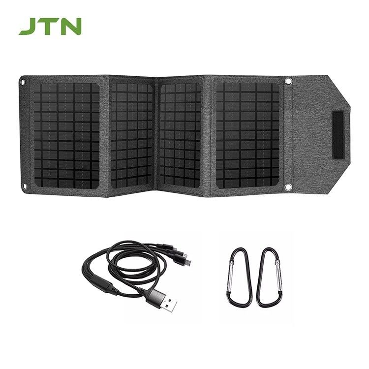 Tecnologia MPPT caricabatterie solare portatile pannello solare pieghevole da 24w per la ricarica del telefono