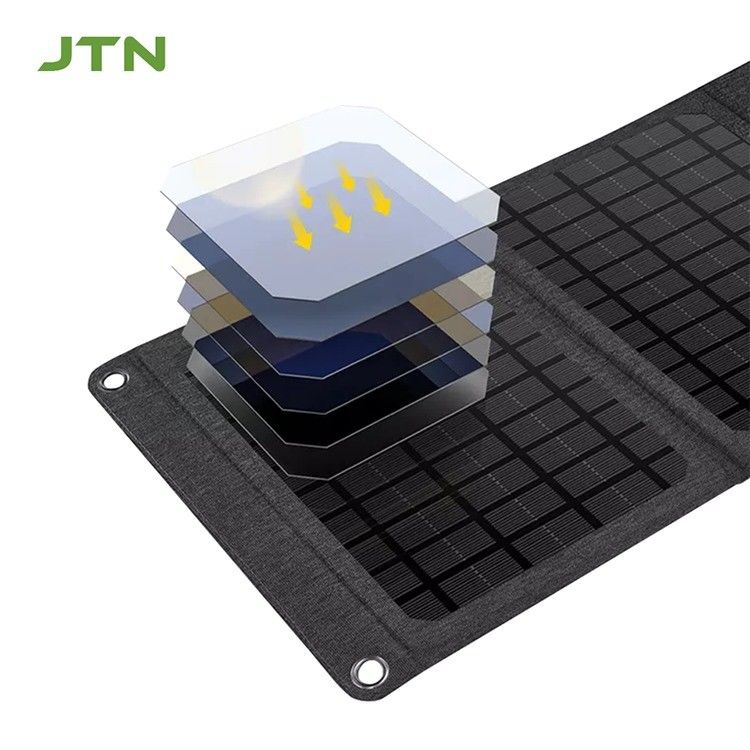 Tecnologia MPPT caricabatterie solare portatile pannello solare pieghevole da 24w per la ricarica del telefono