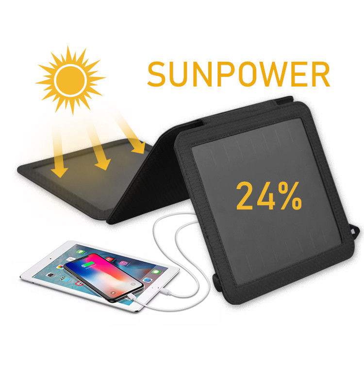 Campeggio 21W Soldi sollari pieghevoli caricabatterie portatili pannello solare con porta USB