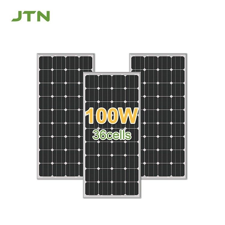 Pannello piccolo 50W 70W 100W pannello solare pannelli a cinghia nera per piccoli sistemi 12V 48V