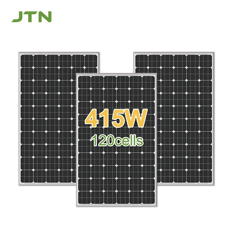 Nome Protable pannello solare mono 415w 400w per la casa MC4/DC/Anderson uscita pieno nero