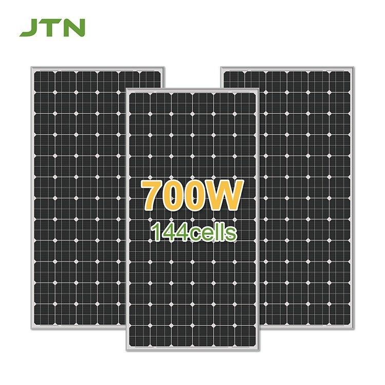 12 anni di lavorazione Modulo solare HJT pannello solare a celle fotovoltaiche pannello solare 700w 210mm pannello solare a cinghia ad alta potenza