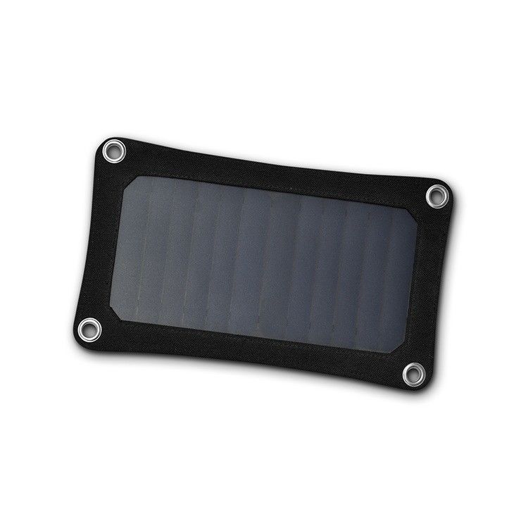 2 dimensioni di cella SUNPOWER 7W pannello portatile di energia solare per connettore USB e viaggi
