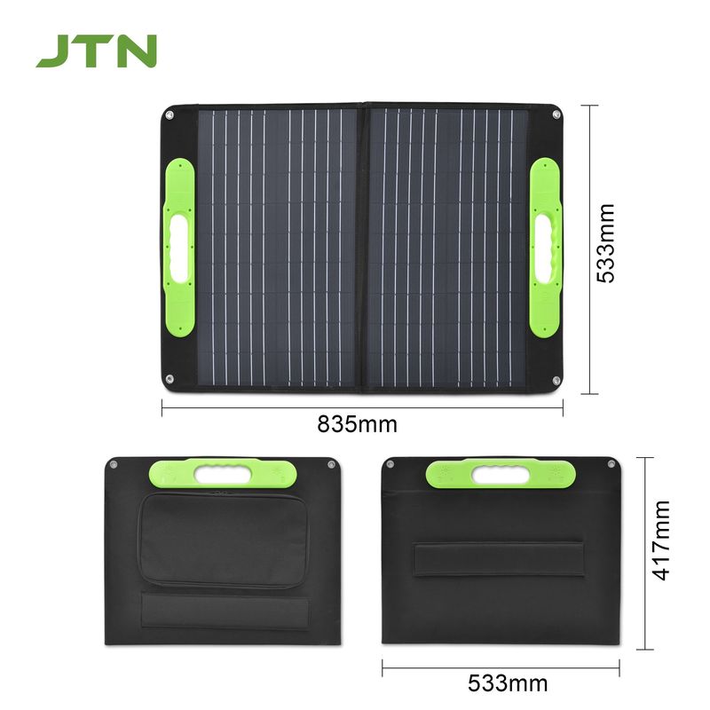 Campeggio pannello solare pieghevole PET USB 3.0 40w 50w 60w 80w 18v pannello solare pieghevole portatile