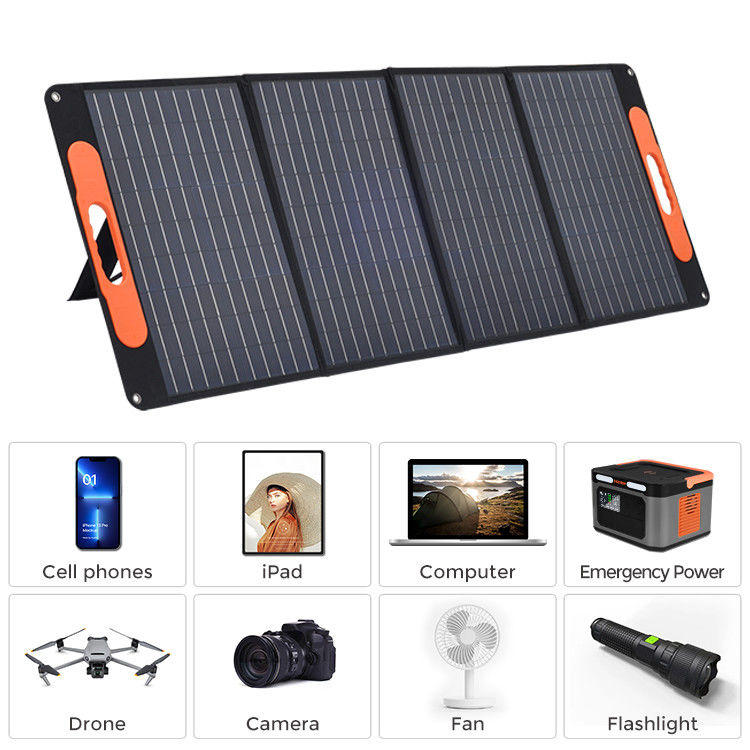 Flessibile, leggero, portatile, pannelli solari, silicio monocristallino per camper all'aperto, 120w