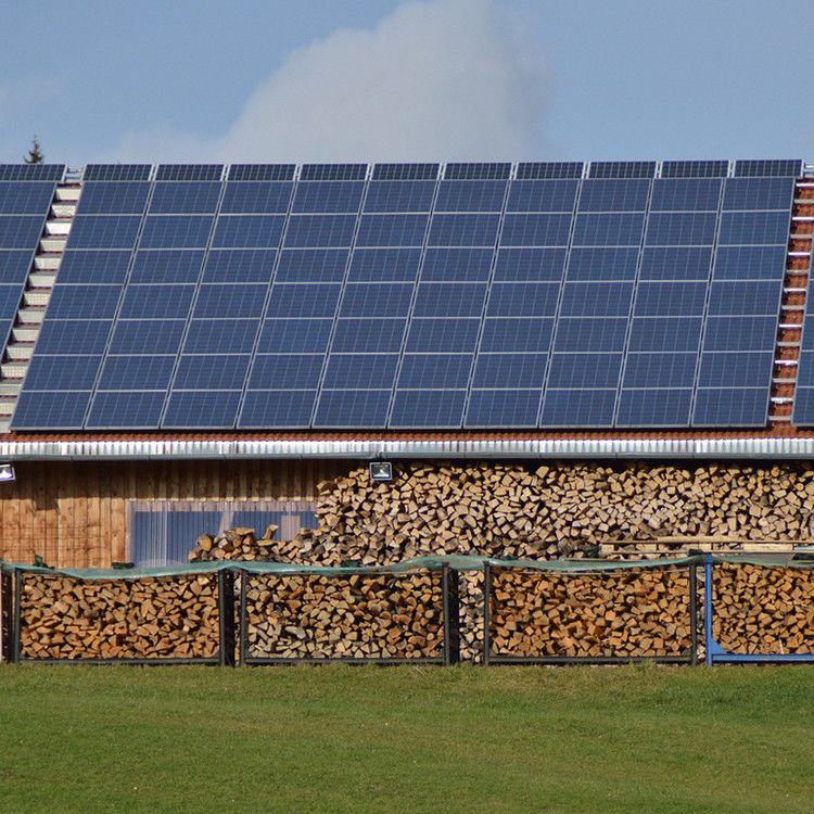 400w All Black Mono Solar Panel 210mm Cellule fotovoltaiche per sistema solare residenziale