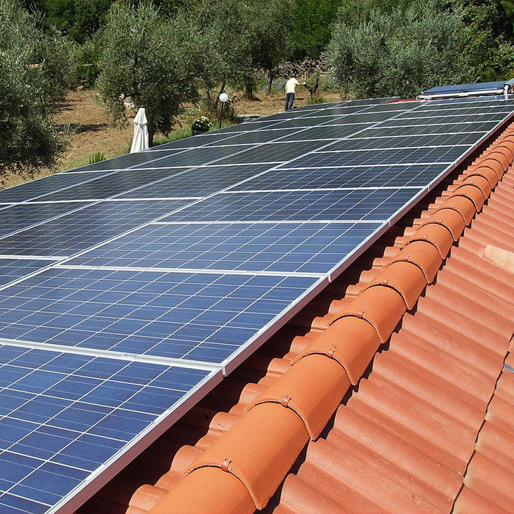 Nome Protable pannello solare mono 415w 400w per la casa MC4/DC/Anderson uscita pieno nero