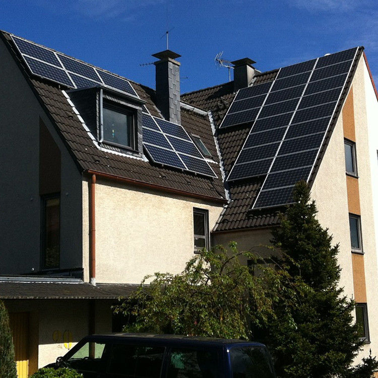 Pannello fotovoltaico mono nero con telaio nero 100W 170W con materiale di superficie PET/ETFE/GLASS
